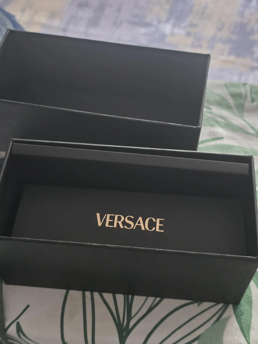 Versace VE1301 1000 Silver Eyeglasses 55-15-140 NWT Italy